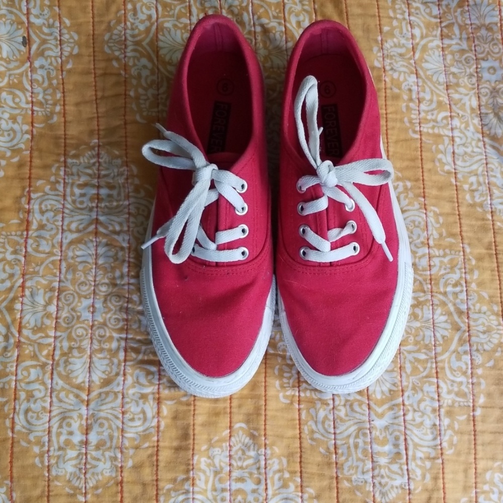 Red Forever 21 shoes